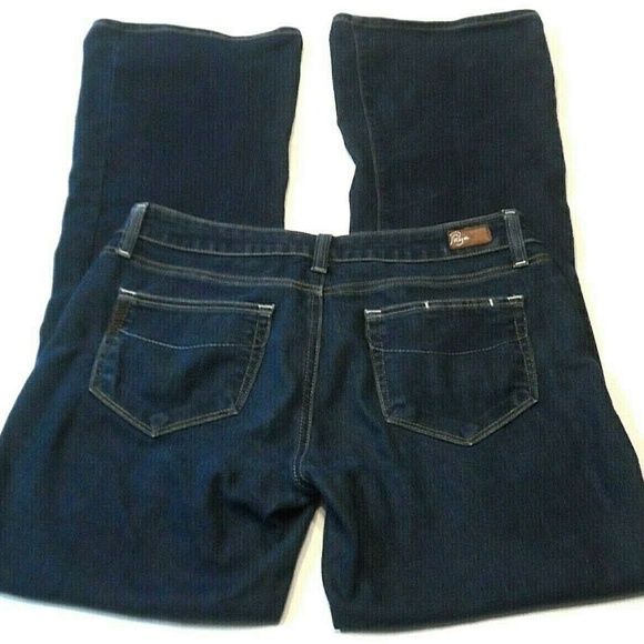 Paige Womens Jeans Size 29 Petite Canyon Boot Cut - Picture 7 of 8